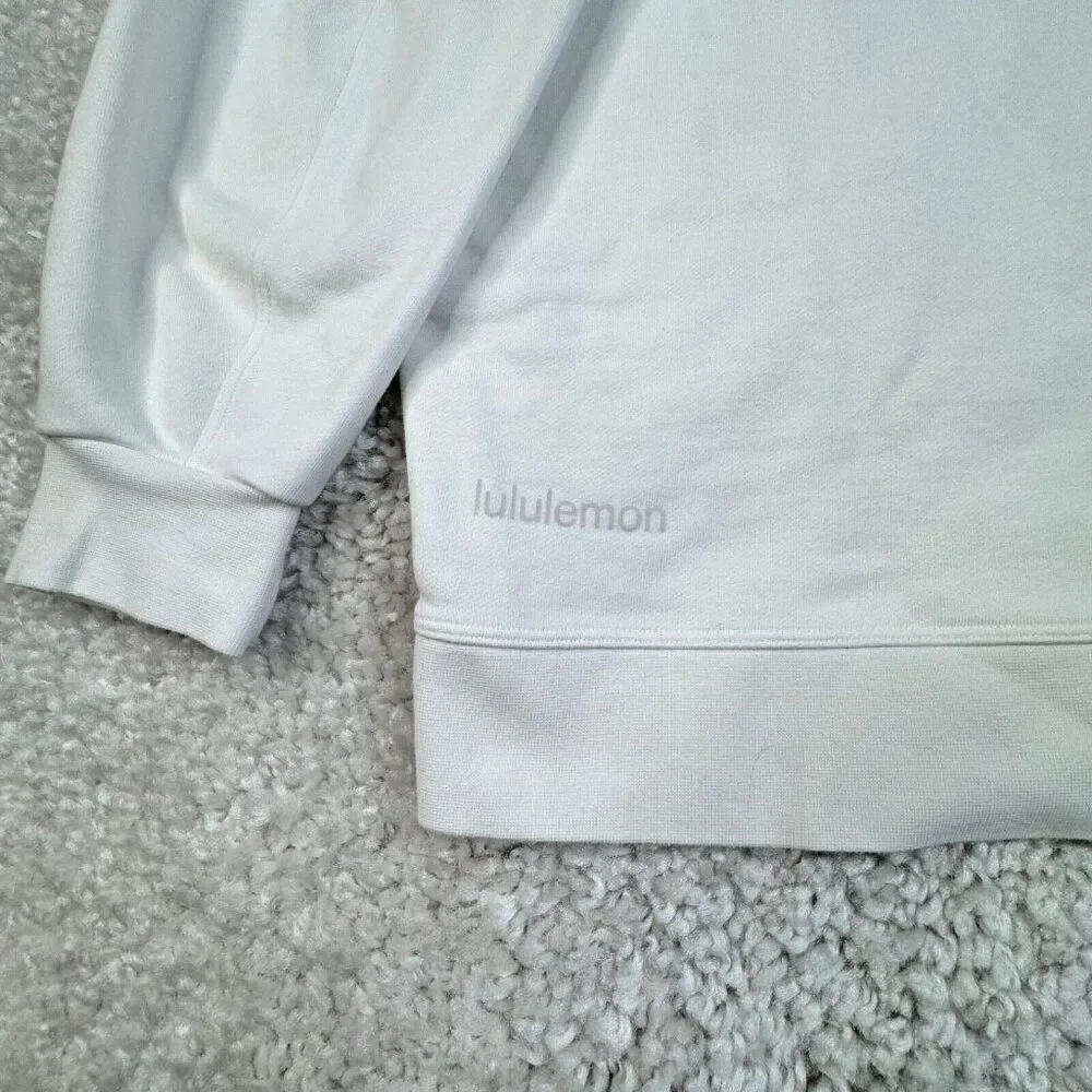 Lululemon Perfectly Oversized Crew Sweatshirt White